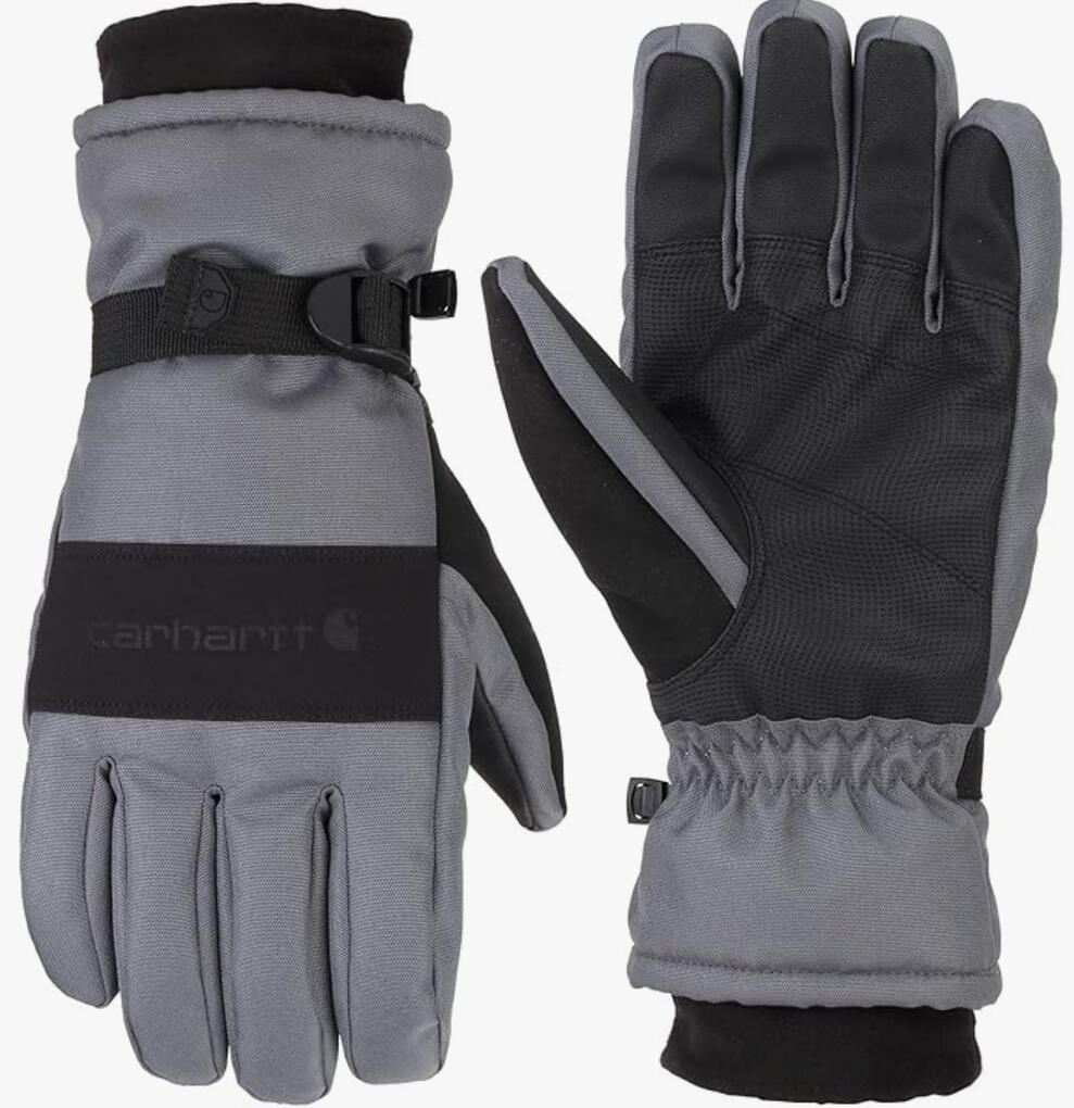 Men's Waterproof Gloves with Insulated Knit Cuffs ➥
